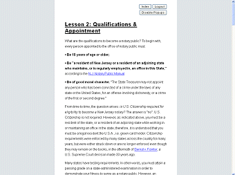 Preview of Lesson 2: Qualifications & Appointment
